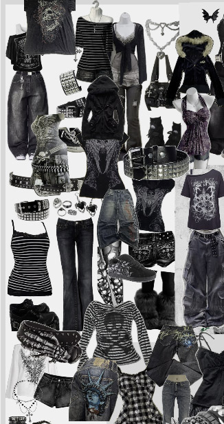 My personal alternative fashion moodboard